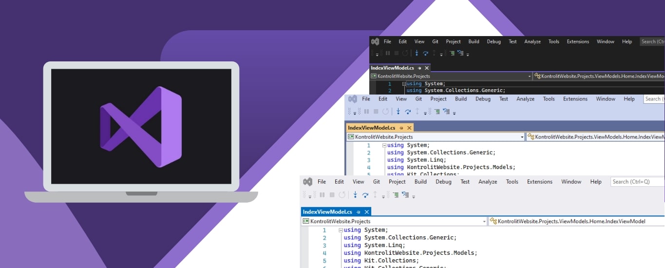 Screenshot of Visual Studio